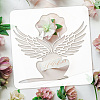 PET Hollow Out Drawing Painting Stencils DIY-WH0391-0451-3