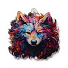 Acrylic Pendants OACR-O007-01A-1