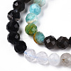 Natural & Synthetic Mixed Gemstone Beads Strands X-G-D080-A01-01-02-3