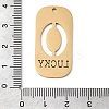 304 Stainless Steel Pendants STAS-D200-02A-G-3