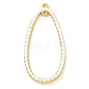 Rack Plating Brass Enamel Pendants KK-G515-10G-2