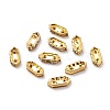 Brass Middle East Rhinestone Bridge Spacers RSB021NF-3-2