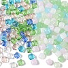 250Pcs 5 Colors Transparent Glass Beads GLAA-YW0005-70-2