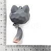 Opaque Resin Kitten Bell Big Pendants LS-RESI-A032-01P-01-3