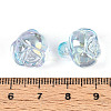 Electroplate Transparent Acrylic Beads LS-PACR-CJC0008-08C-3