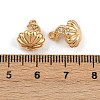 Brass Micro Pave Cubic Zirconia Pendants KK-K407-22G-3