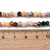 Baking Paint Glass Beads Strands LAMP-R020-02D-4
