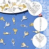 30Pcs Tibetan Style Alloy Pendants FIND-FS0003-83-2
