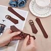 6Pcs PU Imitation Leather Belt Buckles AJEW-FG0001-57-3