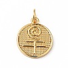 Rack Plating Brass Pendants KK-H431-39G-B-1