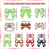 Bowknot 32Pcs 8 Styles Alloy Pendants & Connector Charms Findings Kits DIY-SC0029-60-2