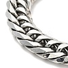 Non-Tarnish 201 Stainless Steel Cuban Link Chains Bracelet for Men Women BJEW-H550-07D-P-2