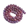 Natural Gemstone Ruby Round Beads Strands G-O017-7mm-06-01-5