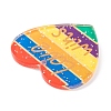 Rainbow Theme Acrylic Pendants MACR-U003-01B-2