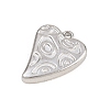 304 Stainless Steel Pendants STAS-L313-01B-P-2