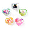 UV Plated Acrylic Beads X-PACR-N015-03-2