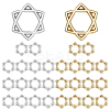 30Pcs Long-Lasting Plated Alloy Bead Frame FIND-HY0004-91-1