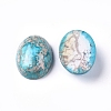 Synthetic Imperial Jasper Cabochons G-D0006-G02-13-2