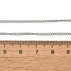 201 Stainless Steel Twisted Chain Necklaces NJEW-R023-09P-5