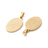 Fashionable 304 Stainless Steel Pendants X-STAS-J009A-02-3