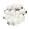 Natural White Jade Pendants G-B127-13P-05-1
