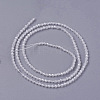 Cubic Zirconia Beads Strands G-F596-48I-3mm-2