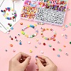 DIY Acrylic & Polymer Clay Beads Bracelets Jewelry Making Kits DIY-YW0010-76-4