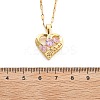 304 Stainless Steel Necklaces NJEW-R015-02G-5