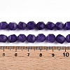 Dyed Natural White Jade Beads Strands G-T139-8mm-46M-5