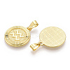 Brass Pendants KK-T070-02G-2