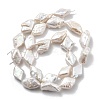Natural Baroque Keshi Pearl Beads Strands PEAR-P064-12A-01A-3