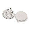 Non-Tarnish 304 Stainless Steel Pendants STAS-L278-83P-2