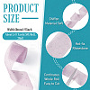 2Rolls Polyester Hot-fix Rhinestone Raw Edges Ribbon OCOR-TA0003-95C-4