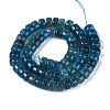 Dyed Natural Agate Beads Strands G-T143-17N-2