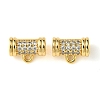 Brass Brass Micro Pave Cubic Zirconia Tube Bails LS-KK-M277-09A-G-1