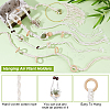5Pcs 5 Styles Cotton Macrame Plant Hangers AJEW-GA0007-83-4