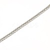 304 Stainless Steel Curb Chain/Twisted Chain Necklaces STAS-F143-16P-2