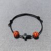 Waxed Polyester Cord Bracelets BJEW-WH00016-02-1