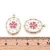 Ion Plating(IP) 304 Stainless Steel Rhinestone Pendants STAS-N109-251A-G-3
