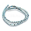 Electroplate Non-magnetic Synthetic Hematite Bead Strands G-I208-18-G-S-1