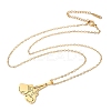 304 Stainless Steel Pendant Necklaces NJEW-Z073-04G-4