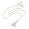 304 Stainless Steel Cable Chain Necklaces NJEW-H040-14P-2