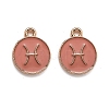 Alloy Enamel Pendants LS-ENAM-S124-01B-11H-1