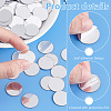   300Pcs Acrylic Self Adhesive Mirror Mosaic Tiles AJEW-PH0011-55-4