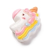 Unicorn Theme Cartoon Resin Decoden Cabochons CRES-Z011-02A-2