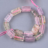 Natural Mixed Quartz Beads Strands G-S345-8x11-016-2