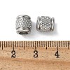 304 Stainless Steel European Beads STAS-S169-03A-P-2