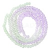 Transparent Glass Beads Strands GLAA-YW0001-59C-1