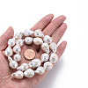 Natural Baroque Pearl Keshi Pearl Beads Strands PEAR-S019-05B-6