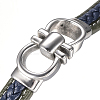 Men's Braided Leather Cord Bracelets BJEW-H559-15A-2